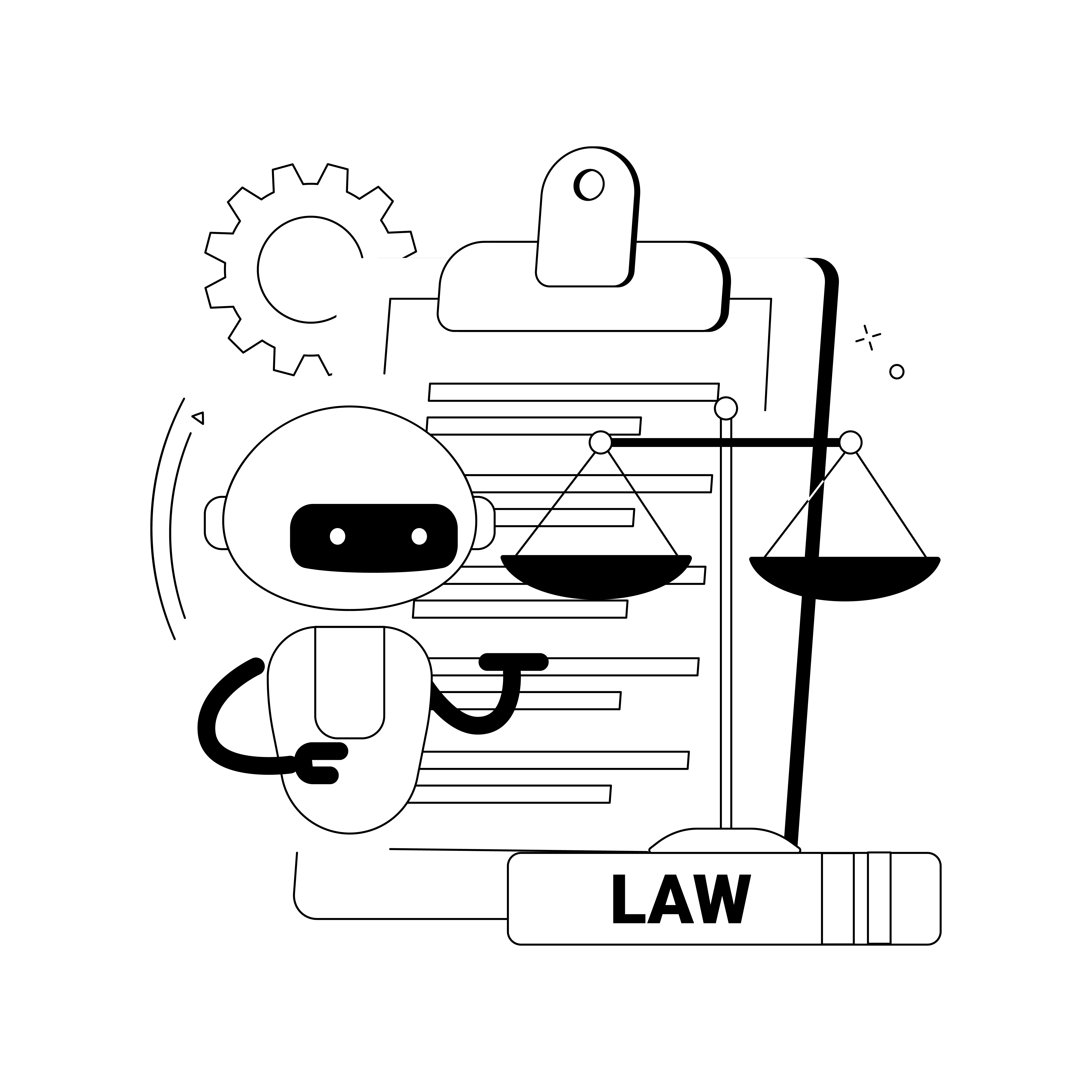 Artistic illustration depicting AI regulation